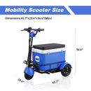 Camp Pioneer-Experience, Speeds Up To 11.6 Mph And A Generous 55L Cooler Capacity - Blue