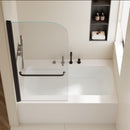 Bathtub Shower Door With 6mm Tempered Glass