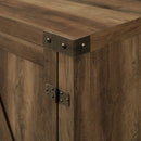 Farmhouse Barn Door TV Stand For TVs Up To 65"