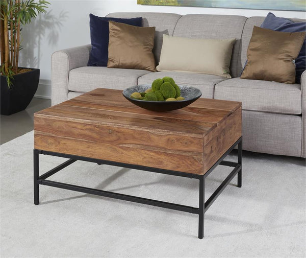 Mercer Rustic Lift Top Cocktail or Coffee Table