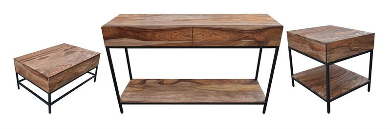 Mercer Rustic 2 Drawer Console or Sofa Table