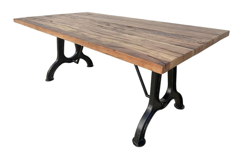 Crosby Natural Plank Design Dining Table