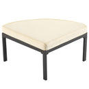 Outdoor Sectional Sofa Set Patio Seating Group With Cushions