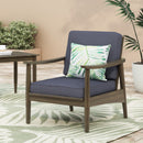 Emmry - Outdoor Acacia Wood Club Chair