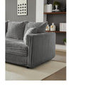Modern Comfy Upholstered 4 Seat Sofa Cloud Couch,Deep Seat With Soft Pillows