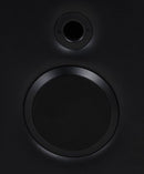 Zuma - Faux Leather Dual Power Reclining LED Loveseat - Black