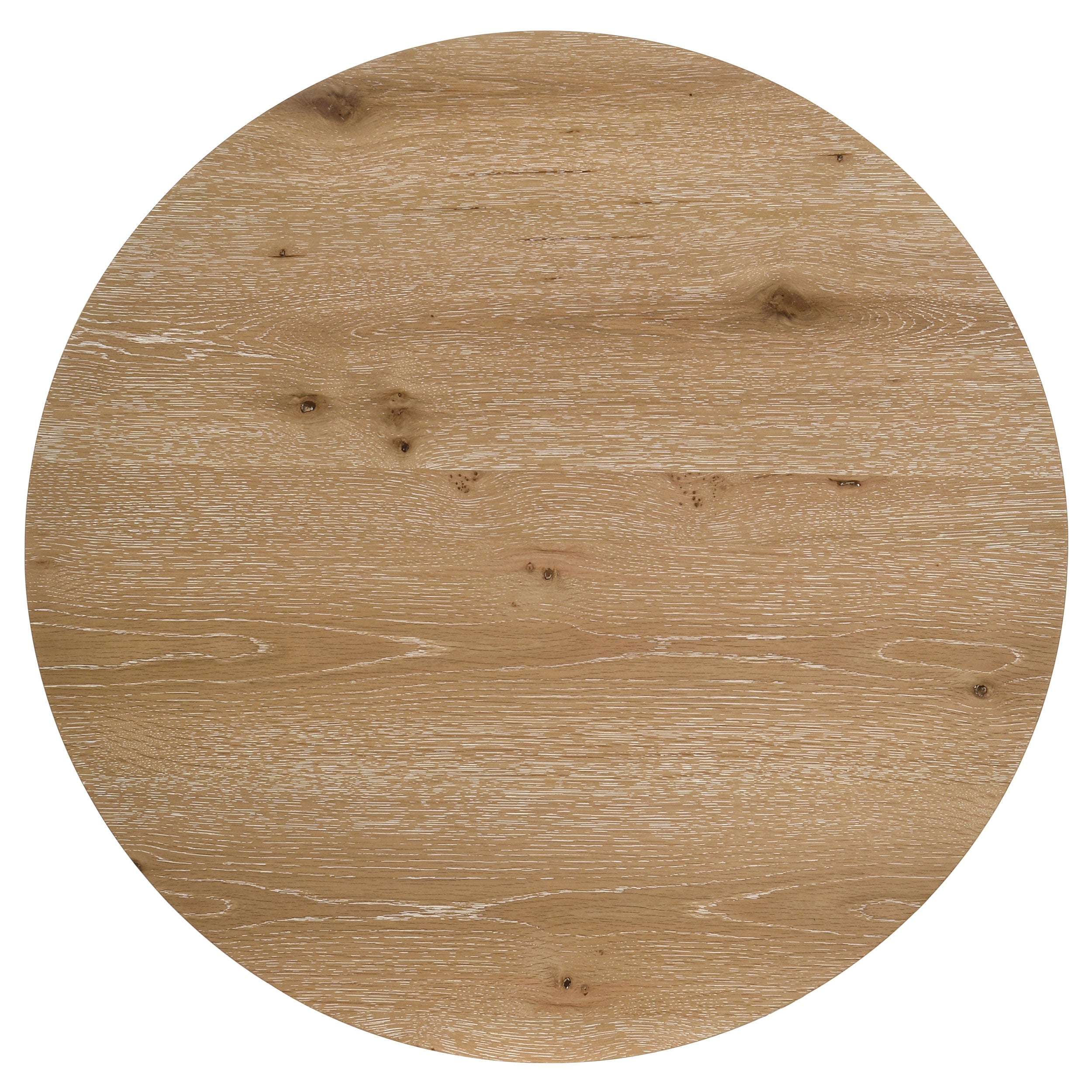 Kessler 3-piece Round Sculptural Wood Coffee Table Set Light Oak — view 10