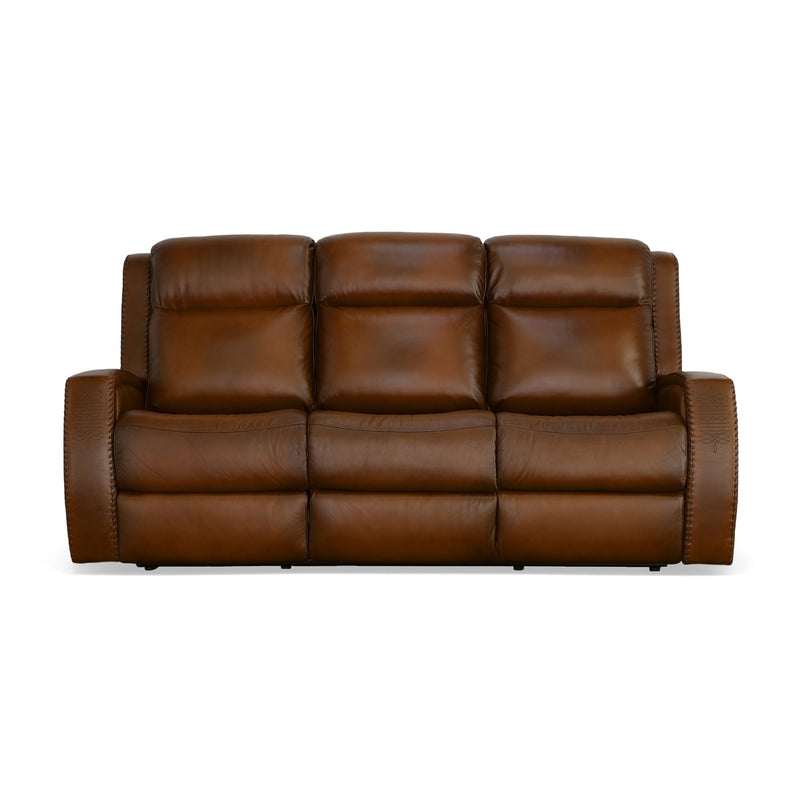 Mustang - Power Reclining Sofa with Power Headrests