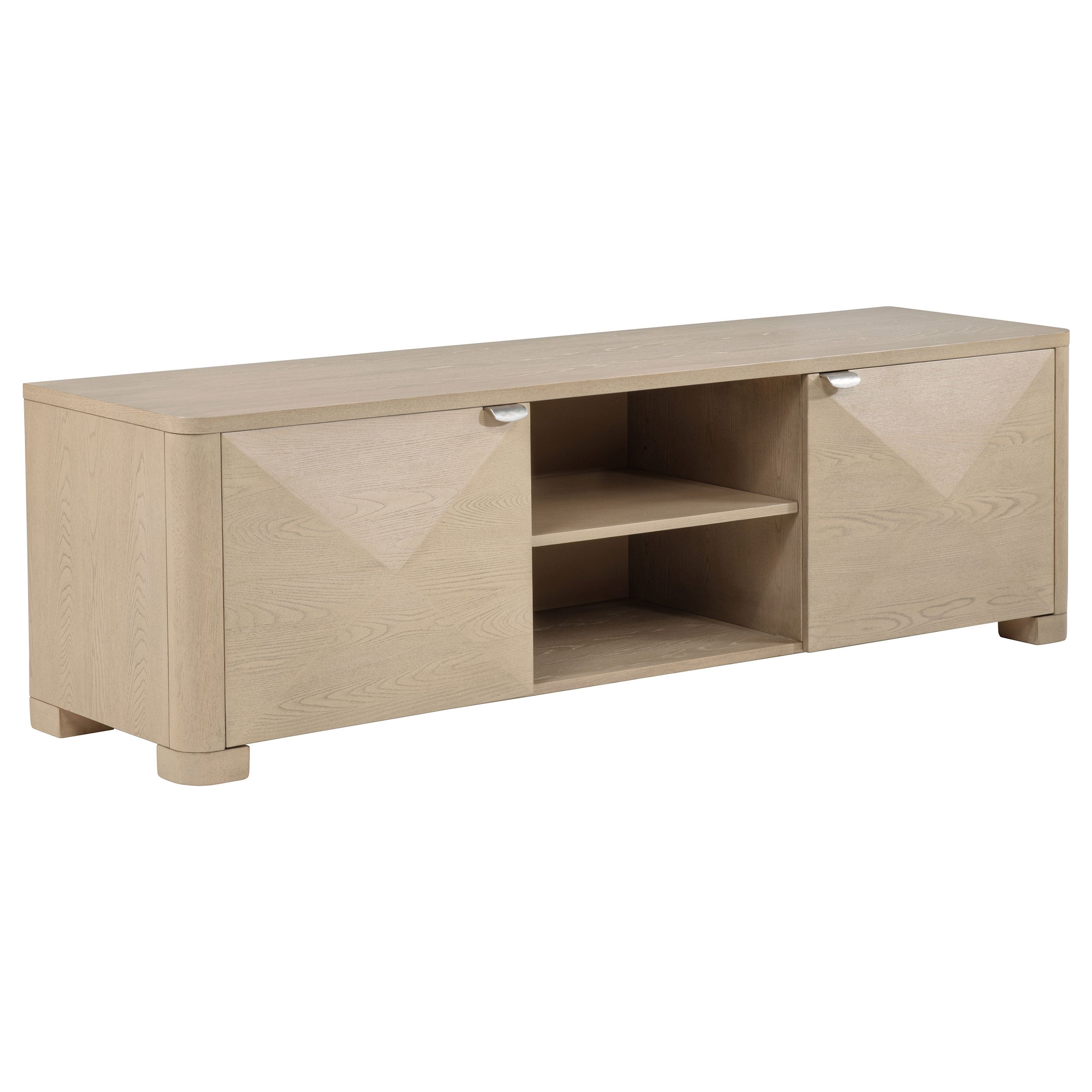 Marcelo 71-inch TV Stand Media Console Light Elm — view 1