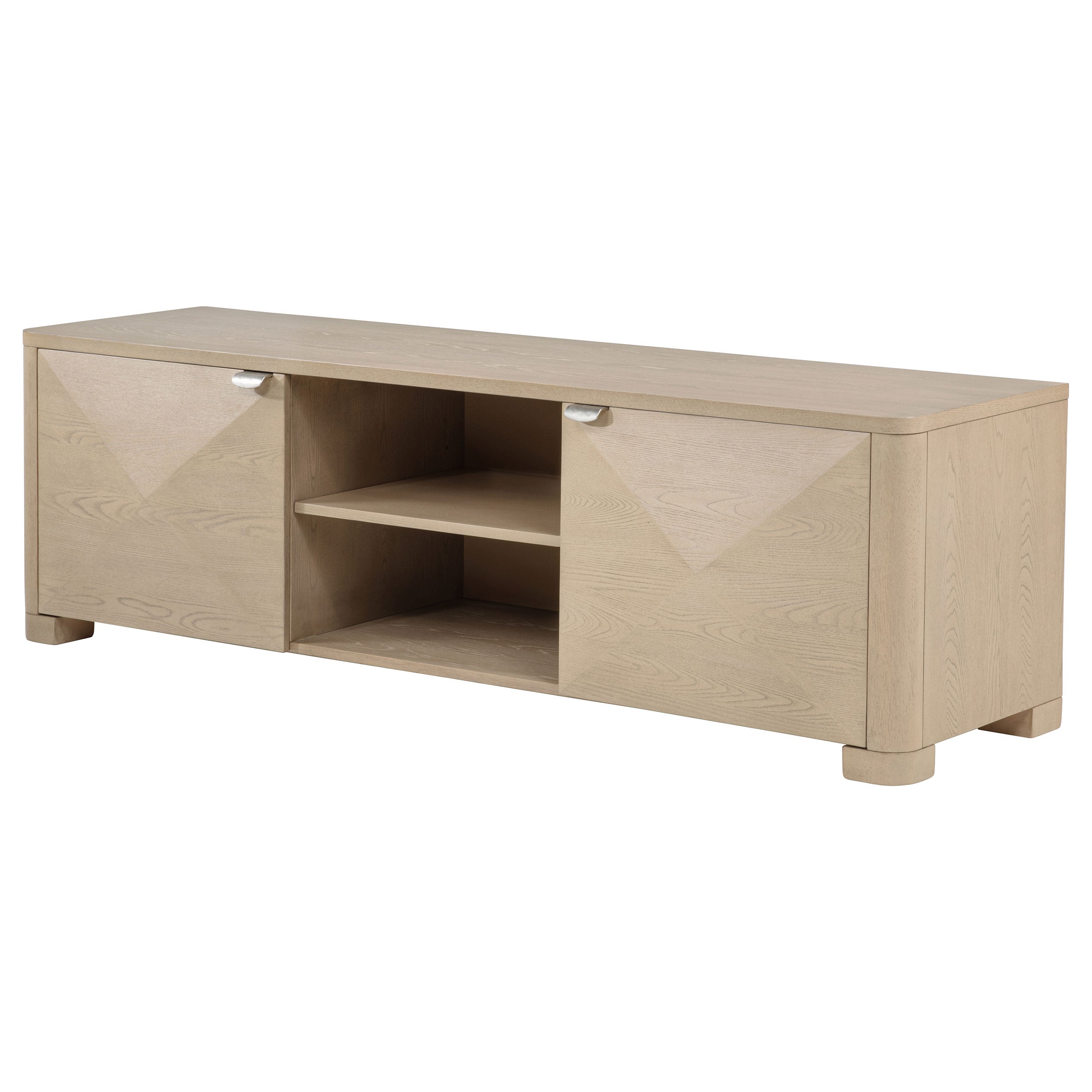 Marcelo 71-inch TV Stand Media Console Light Elm — view 5