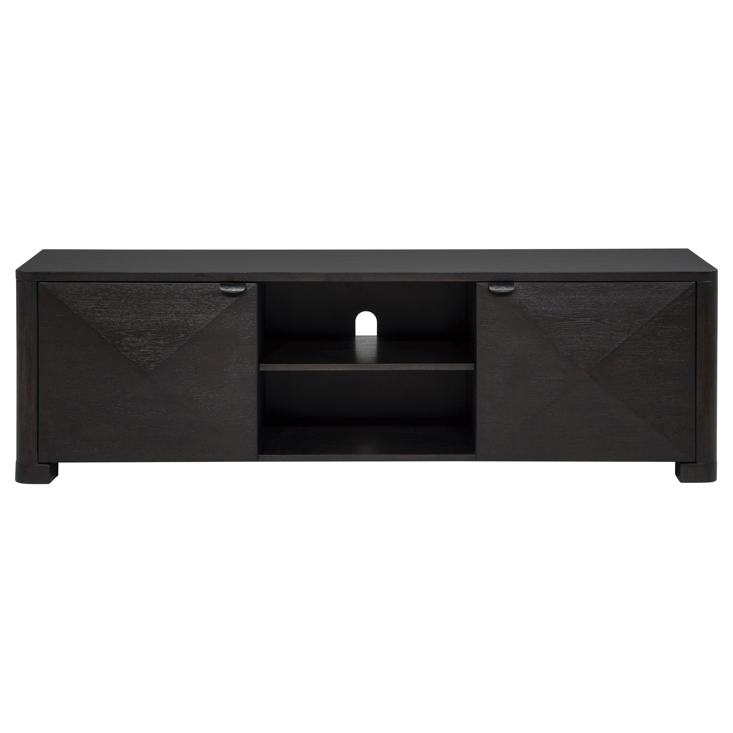 Marcelo 71-inch TV Stand Media Console Coffee — view 3