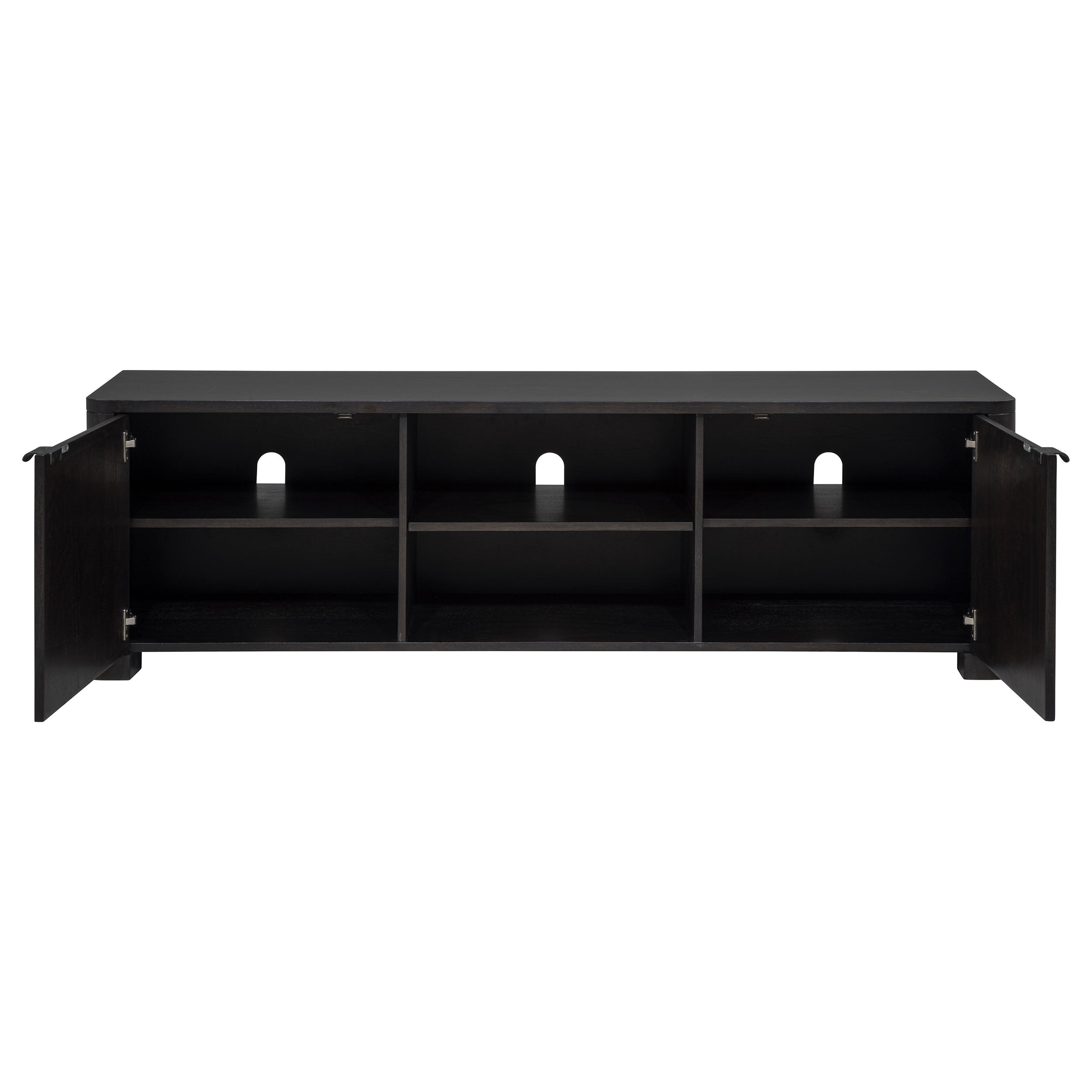 Marcelo 71-inch TV Stand Media Console Coffee — view 4