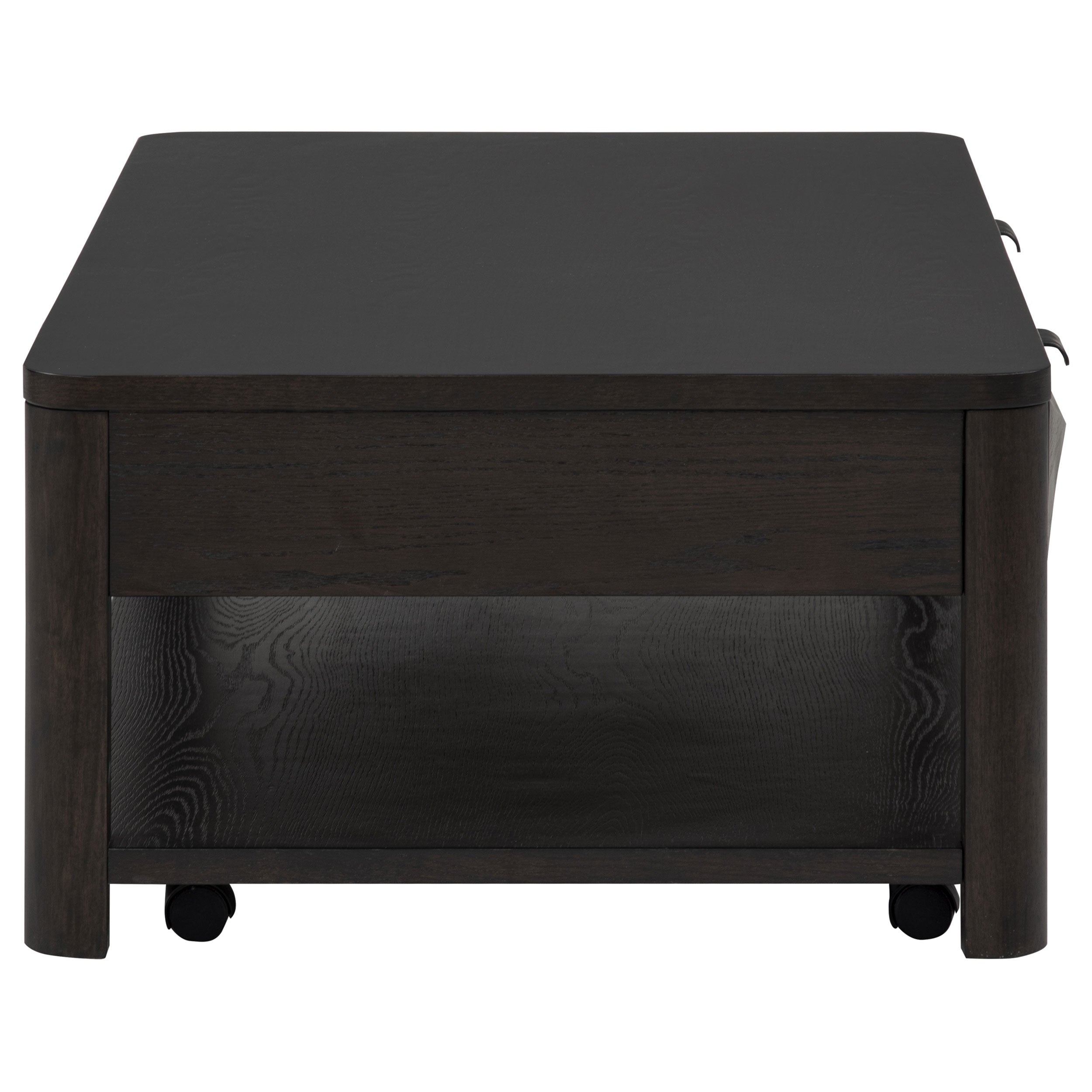 Marcelo Wood Coffee Table with 2 Drawers and Shelf Coffee — view 10