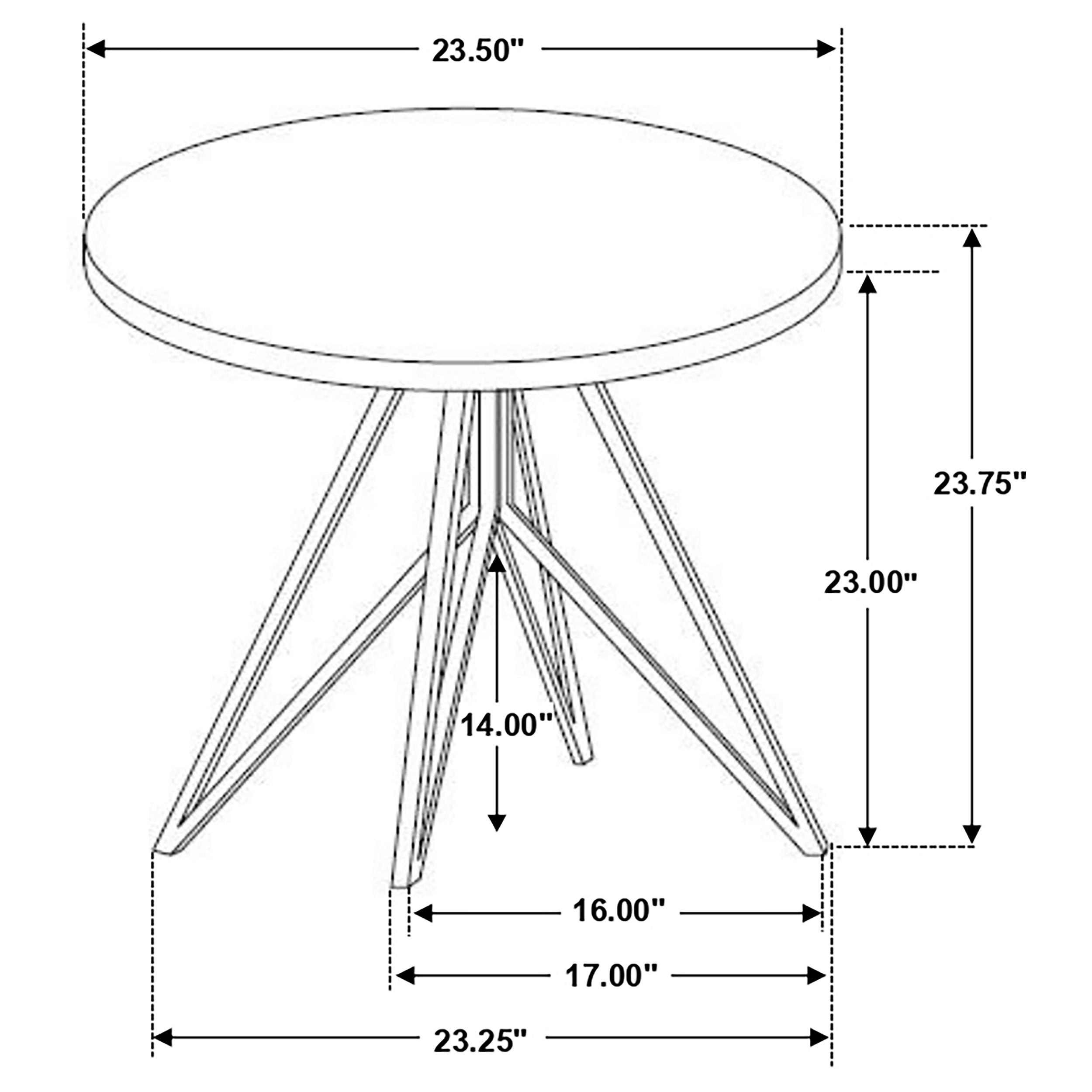 Hadi 2-piece Round SmartTop Coffee and End Table Set Cement — view 10