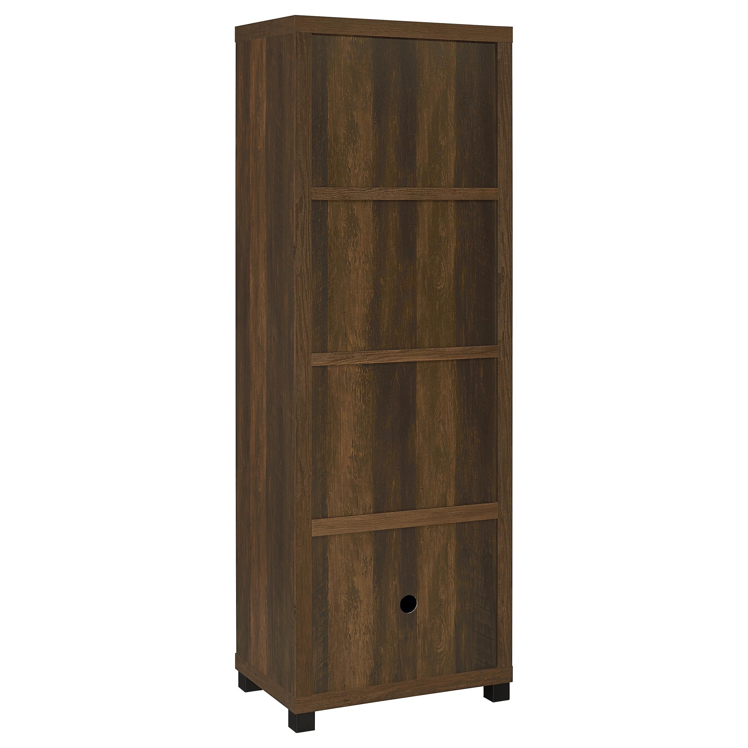 Sachin 3-piece 79-inch TV Entertainment Center Dark Pine — view 7
