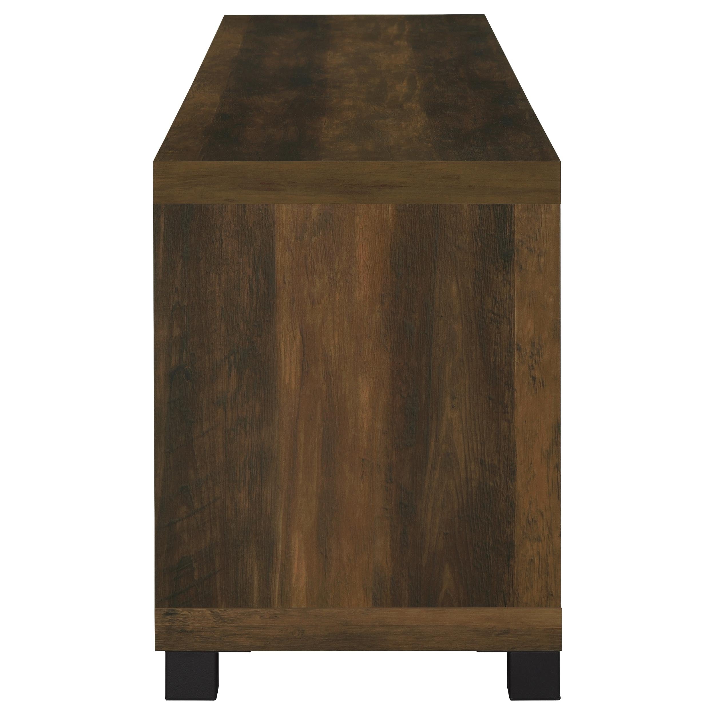Sachin 3-piece 79-inch TV Entertainment Center Dark Pine — view 14