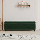 Glouster - Storage Ottoman - Retro Green