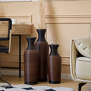 Classic And Neat Floor Vase, High Independent Flower Stand (Set of 3)