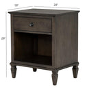 Victoria - Nightstand With Open Storage