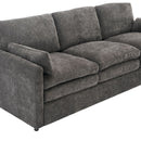 Cozy Upholstered Plush Cushion Loveseat Sofa For Living Room
