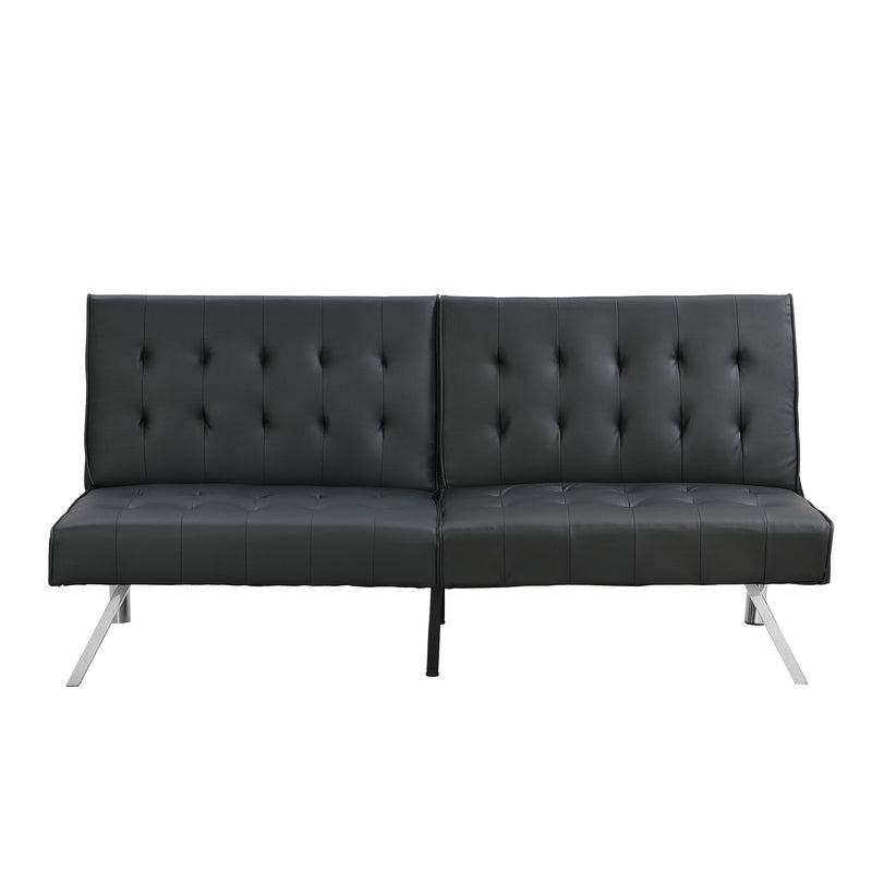 Comfortable Futon Sofa Bed - Black