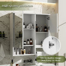 Modern Wall Mounted Bathroom Medicine Cabinet, Bathroom Wall Storage Cabinet With Mirror