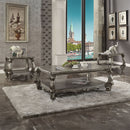 Versailles - End Table - Antique Platinum