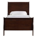 Louis Philippe - Panel Bed