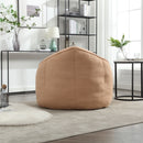 Bedding Bean Bag Sofa Chair High Pressure Foam With Footrest