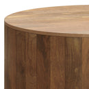 Millbury - Drum Coffee Table - Natural