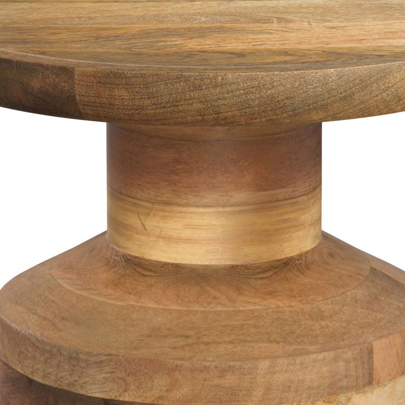 Haynes - Handcrafted Wooden Accent Table