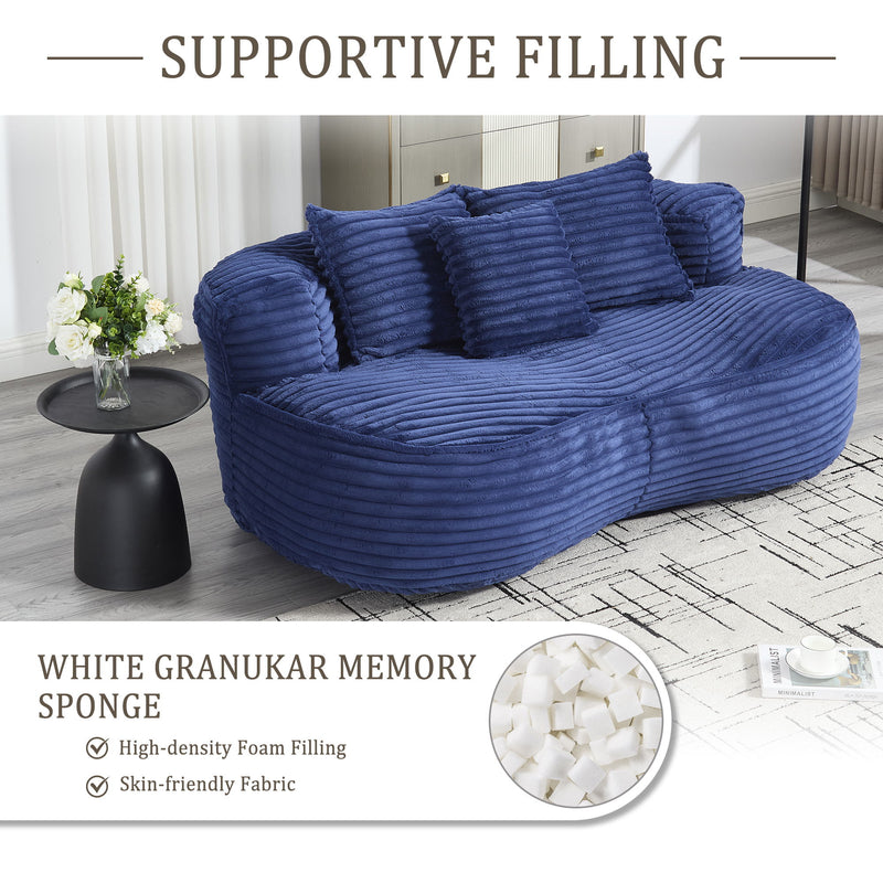 Bean Bag, Lazy Sofa Comfort Lounger High Back Chair