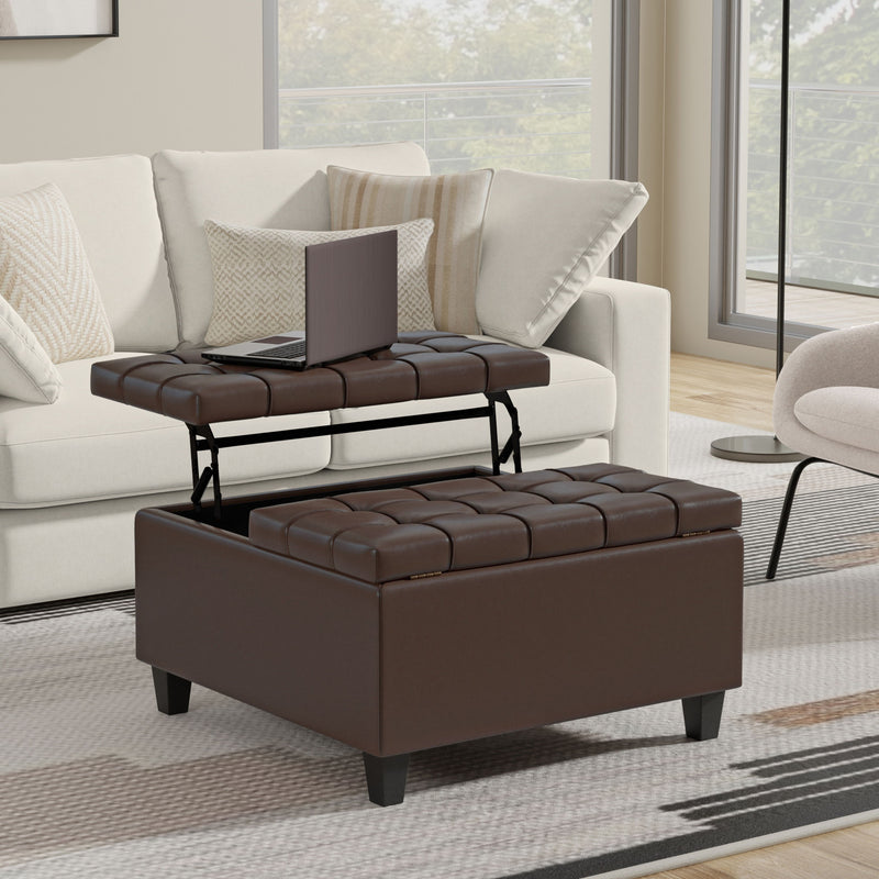 Harrison - Large Coffee Table Storage Ottoman