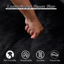 Giant Bean Bag Couch, Ultra Soft Fluffy Loveseat For Living Room