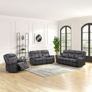 Zubaida - Sofa w/USB Dock & Console(Motion) - Atlantic Fine Furniture Inc