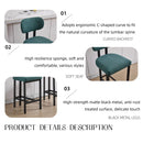 Modern Counter Height Stools (Set of 2)