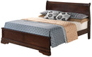 Sleigh Bed With Low Footboard