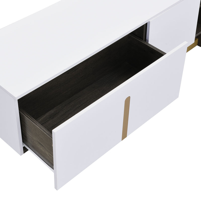 Modern TV Stand And Coffee Table (Set of 2)