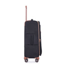 4 Piece Set, Softshell Suitcase Spinner Wheels Terylene Luggage Sets