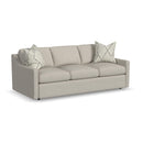 Sky - Upholstered Sofa - Light Gray - Atlantic Fine Furniture Inc