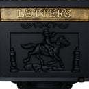 Cast Aluminum Mail Box, Postal Box, Mailbox