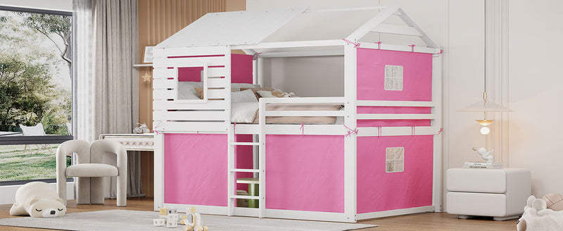 Bunk House Bed With Tent