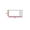 Shick Outdoor Side Table - Gray Mix