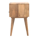Nightstand With Open Slot - Oak