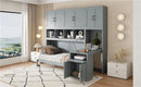 Murphy Wall Bed With Closet, Drawers & Desk