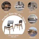 Voyager Upholstered Accent Chair With Splayed Legs And Wood Frame (Set of 2)