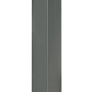 Outdoor Wall Mounted Gazebo With Sloped Roof Design, Uv Protection, And Durable Iron Frame - Gray