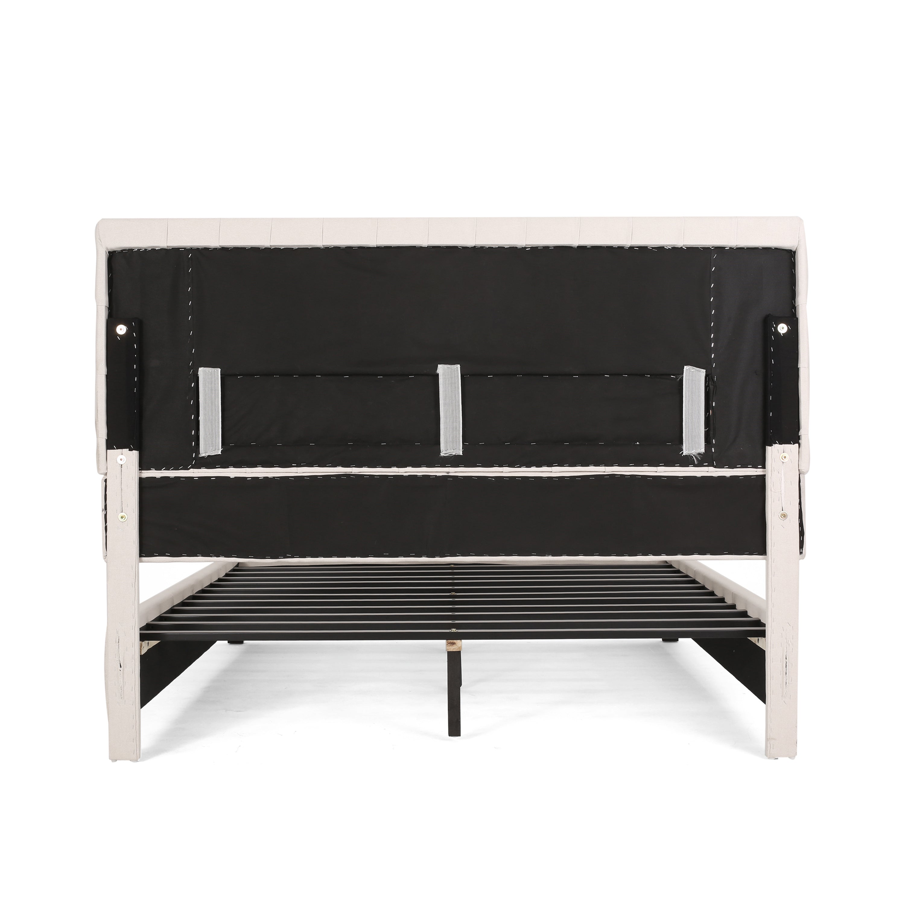 SCOUT FULLY UPHOLSTERED QUEEN WHOLE BED-HEADBOARD-NEW - Atlantic Fine Furniture Melbourne FL