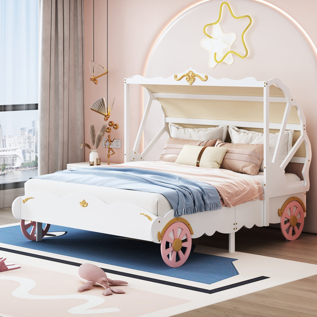 Princess carriage bed best sale