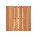 Halcyon - Outdoor Side Table With Slat Design